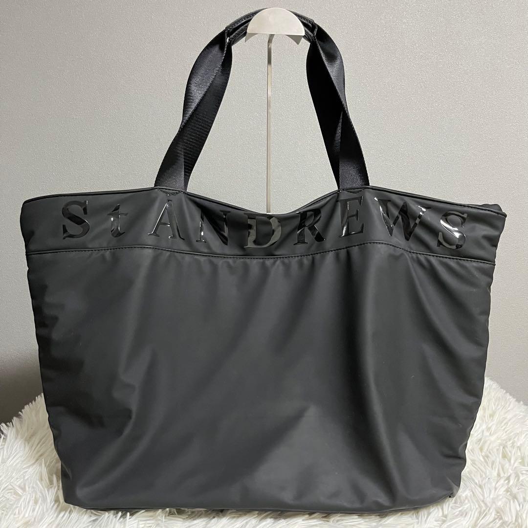 St ANDREWS セントアンドリュース ゴルフバッグ ロッカーバッグ 黒