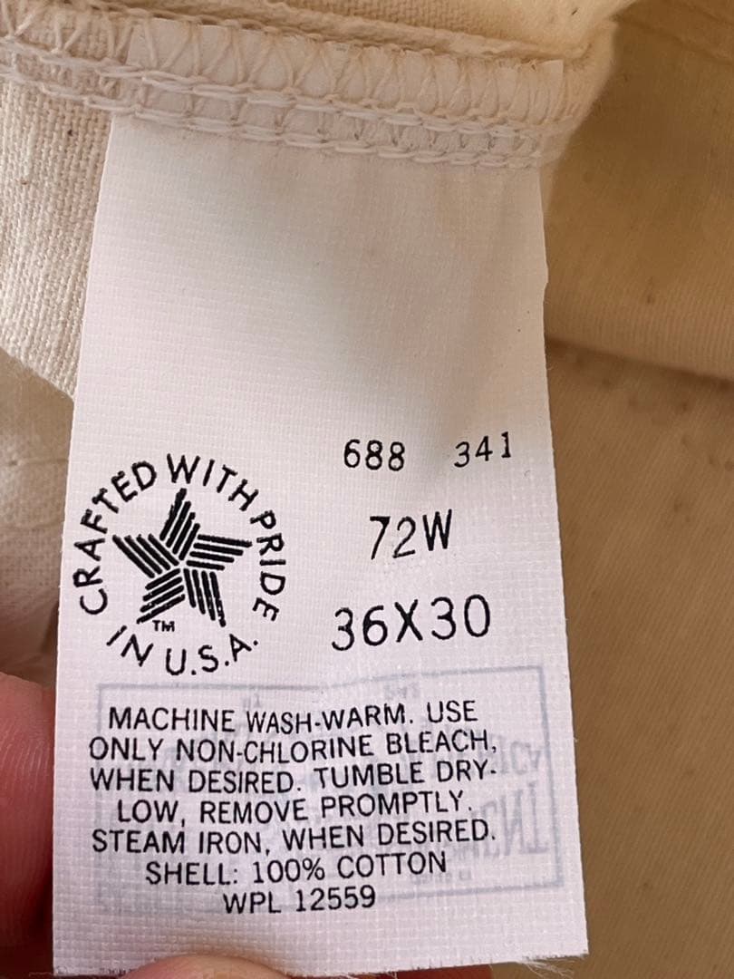 貴重！CARHARTT 80's DEADSTOCK DOUBLEKNEE