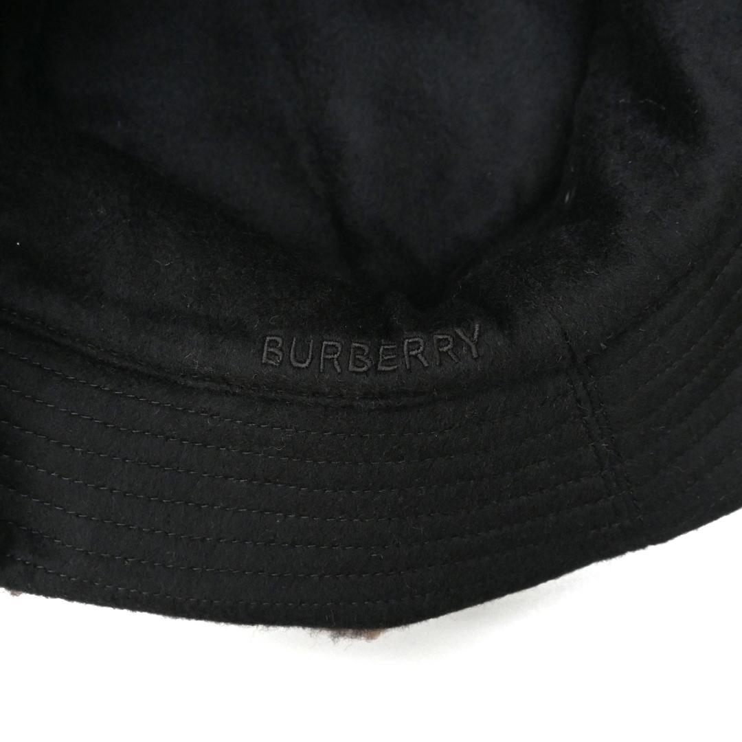 ■ 47932★バーバリー リバーシブル バケットハット ノバチェック　ボア