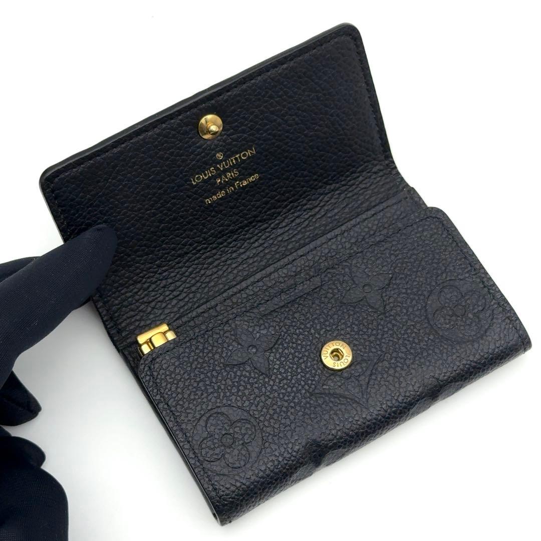 【最高級美品】ルイヴィトン アンプラント ミュルティクレ６ キーケース ノワール