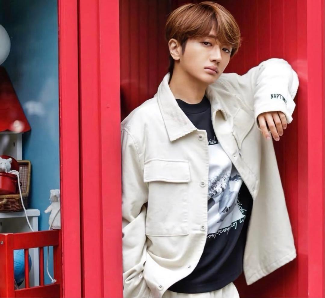 Naptimeコーデュロイジャケット Nissy Mベージュ ナップタイム