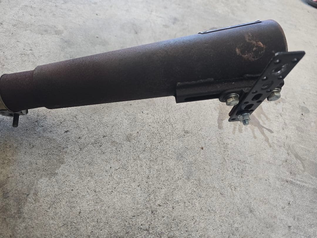 Yジャマ管 GS400 GSX400E 当時物 ザリ ゴキ 貴重なプレート付き