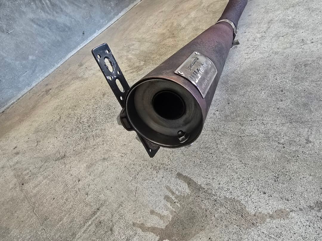 Yジャマ管 GS400 GSX400E 当時物 ザリ ゴキ 貴重なプレート付き