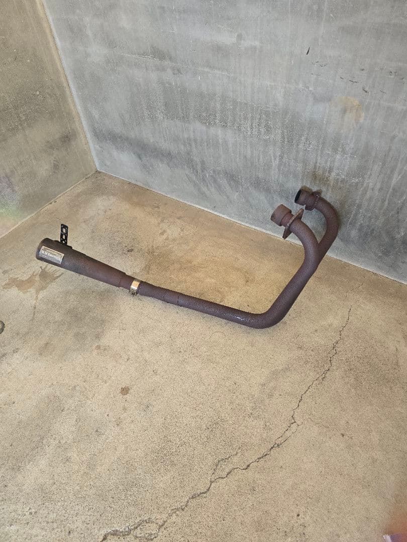 Yジャマ管 GS400 GSX400E 当時物 ザリ ゴキ 貴重なプレート付き