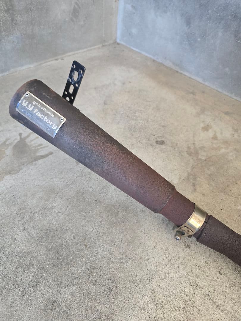 Yジャマ管 GS400 GSX400E 当時物 ザリ ゴキ 貴重なプレート付き