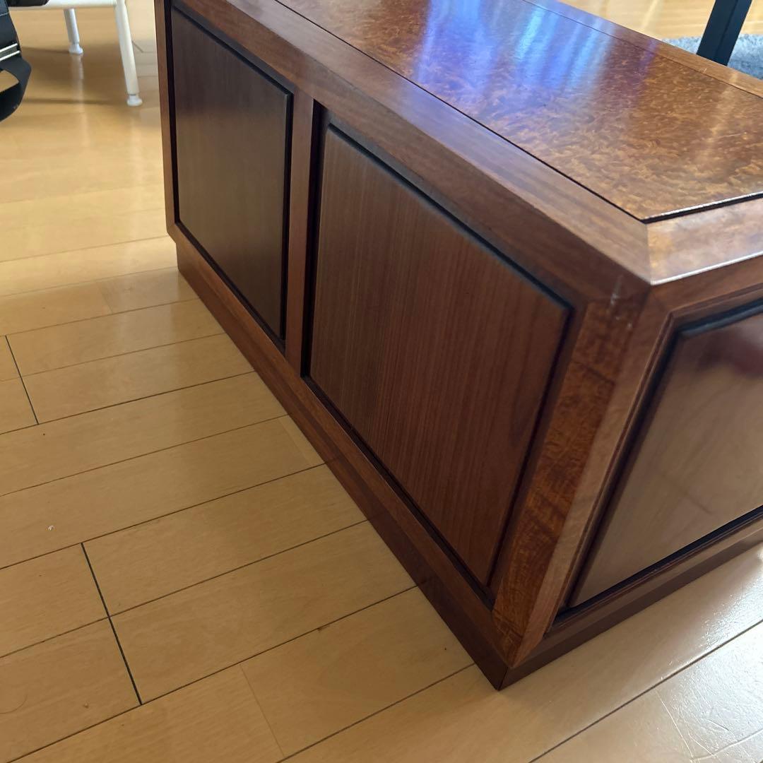 唐木家具　アンティーク　木製 6引き出しタンス ブラウン　チェスト