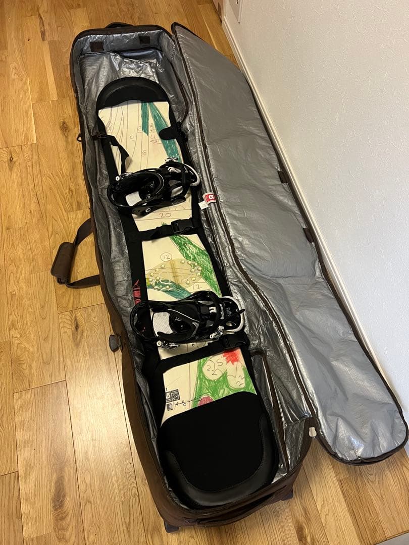 【くるまさ】BURTON スノーボードセット(ボード、ビンディング、ブーツ