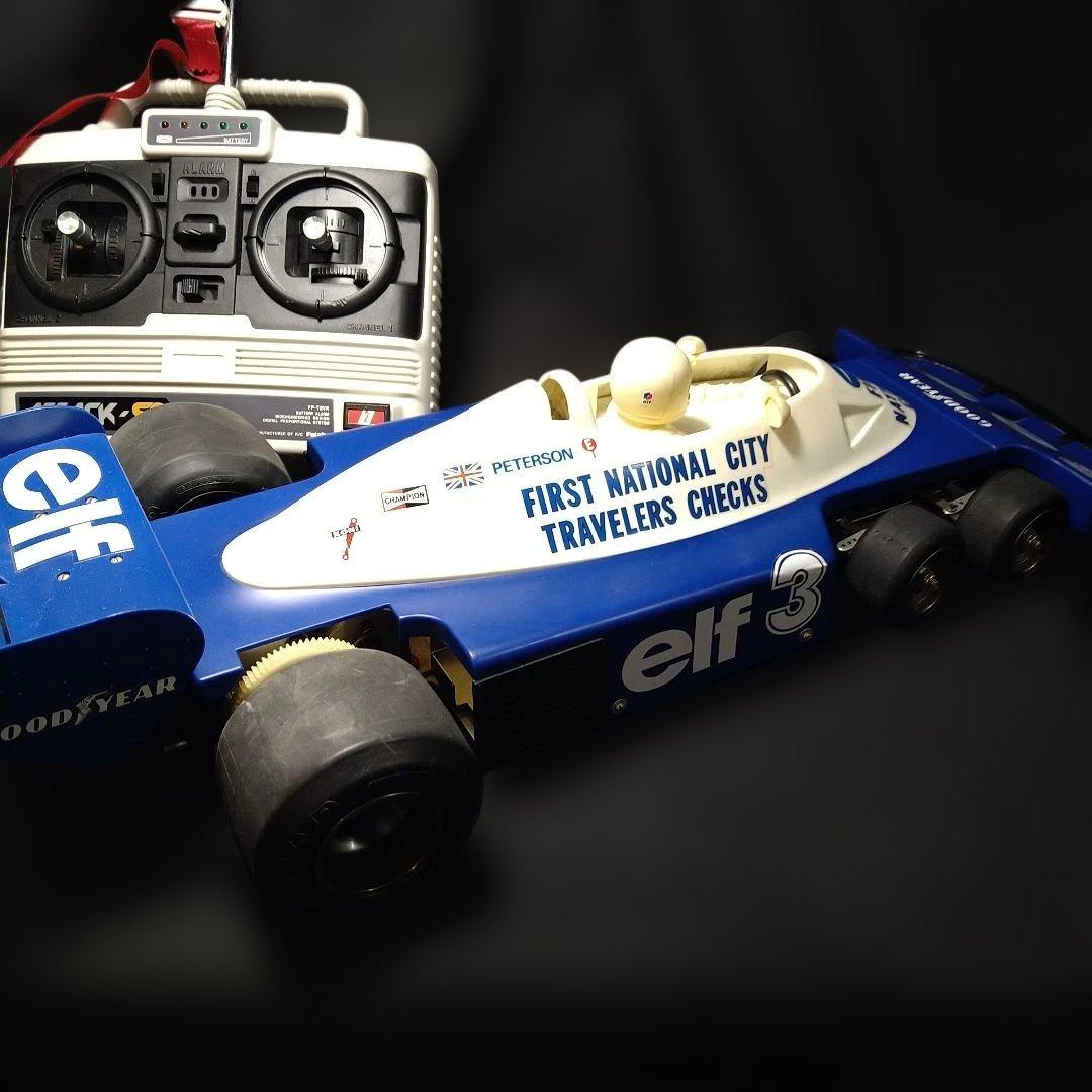 あし　タミヤ　1/10 タイレルP34 シックスホイーラー　当時物