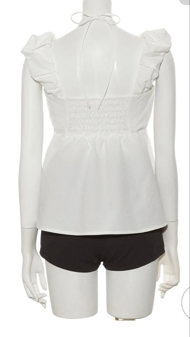 ギャザーパフデザイン2wayスイムウェア