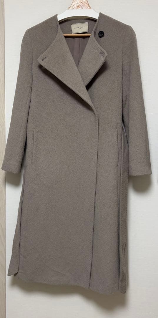 UNITED ARROWS アンゴラ　ロングコート