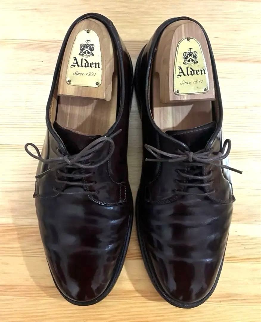 Alden オールデン　9903 コードバン　プレーントゥ　7D