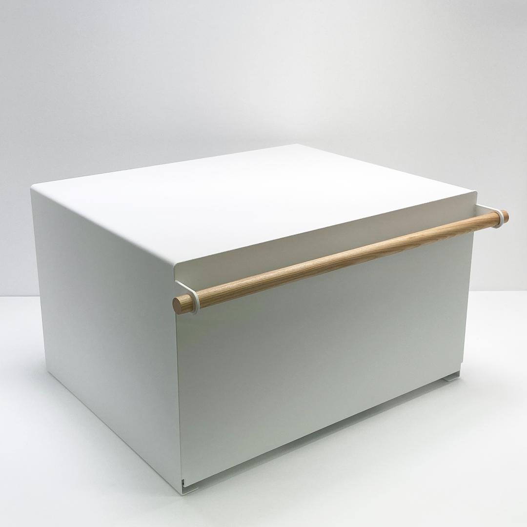 新品未使用 山崎実業 tosca ブレッドケース トスカ ホワイト