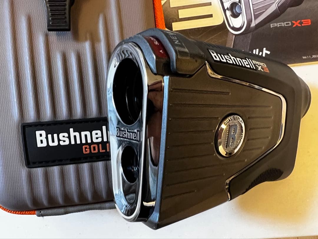 Bushnell Pro X3 ゴルフ用距離計 ケース付き