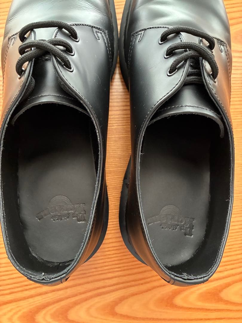Dr. Martens 黒 3ホールシューズ