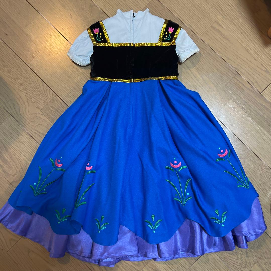 アナと雪の女王風ドレス 100cm