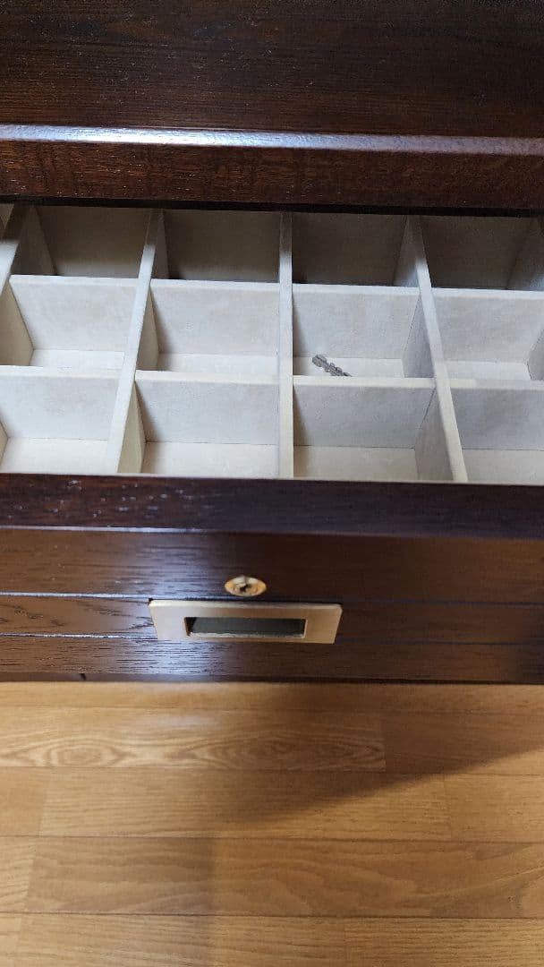 高級木製キャビネット・サイドボード 鏡台 ドレッサー