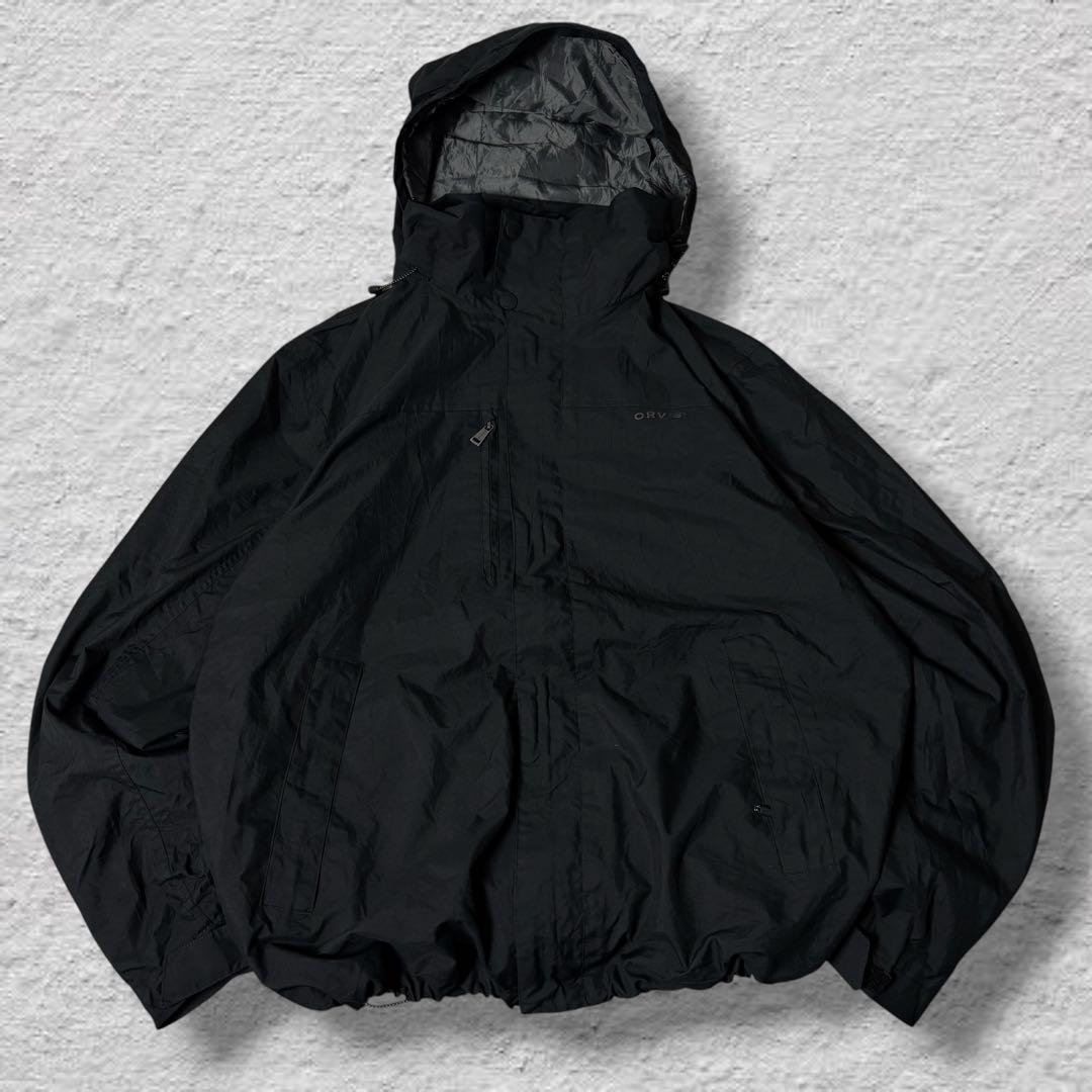 ORVISフィッシングジャケット90sブラックvintage古着メンズXL