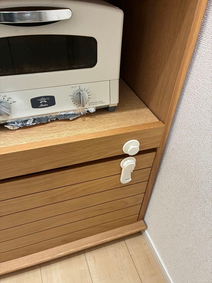 unico SOLK キッチンカウンター 食器棚　W1200