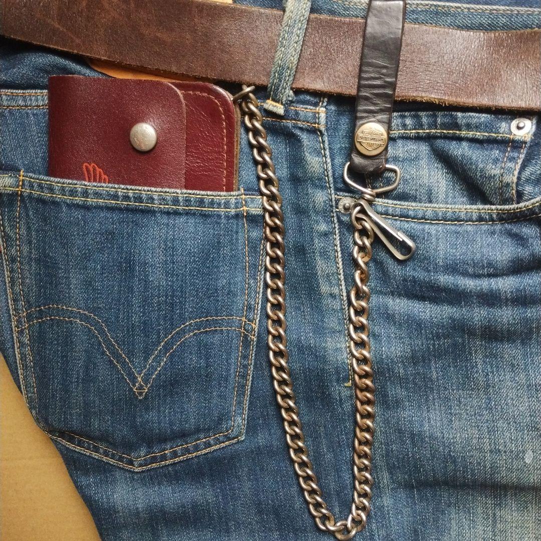 財布　ウォレットチェーン 当時物　ハーレー　テンダーロイン 山田レン