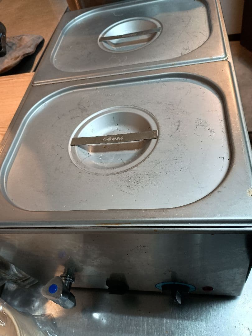 ＥＢＭ　フードウォーマー 100V ステンレス製　湯煎式