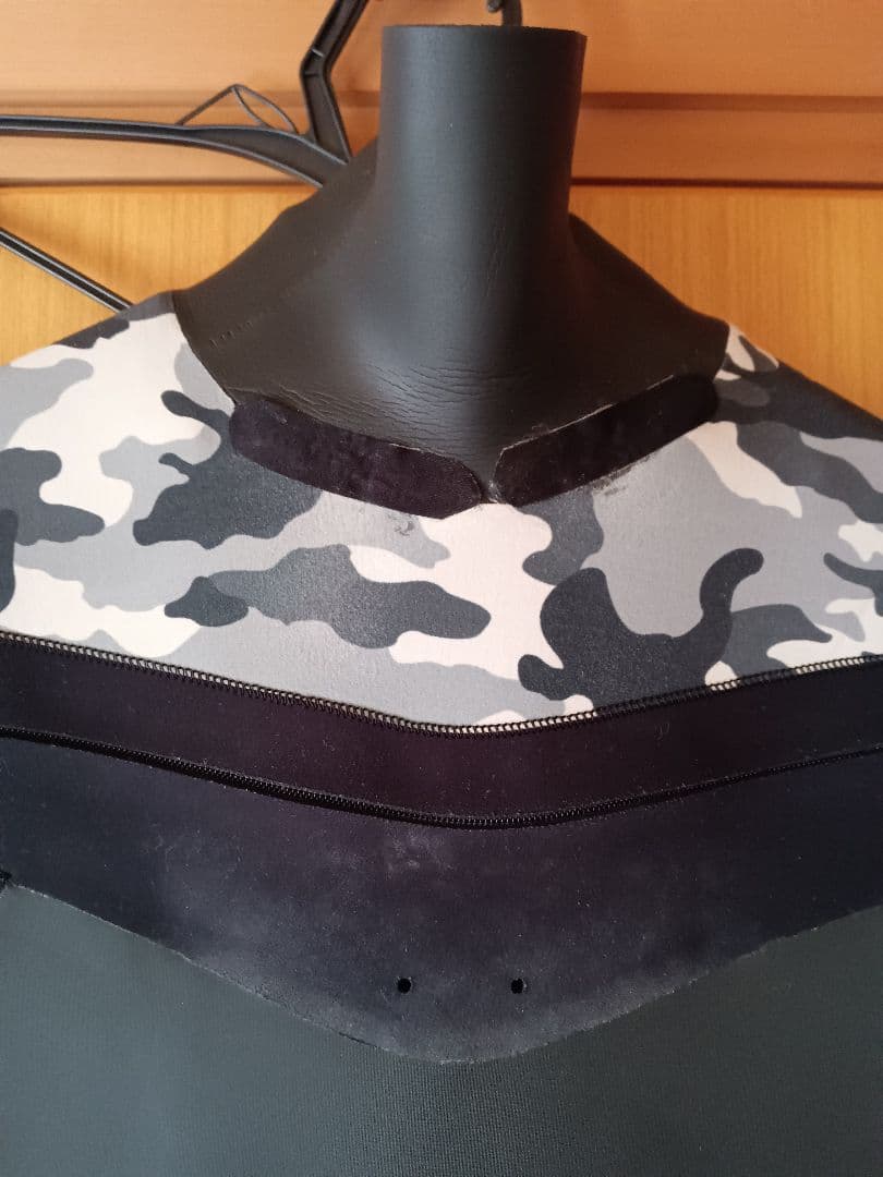 used セミドライ　5/3ミリ　チェストジップ　メンズMLB〜LBくらい