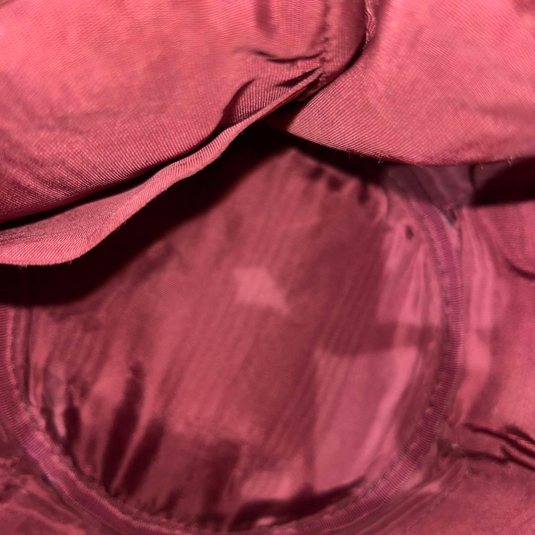 Cartgier マストライン　ボルドー　巾着ショルダーバッグ　ショルダーバッグ