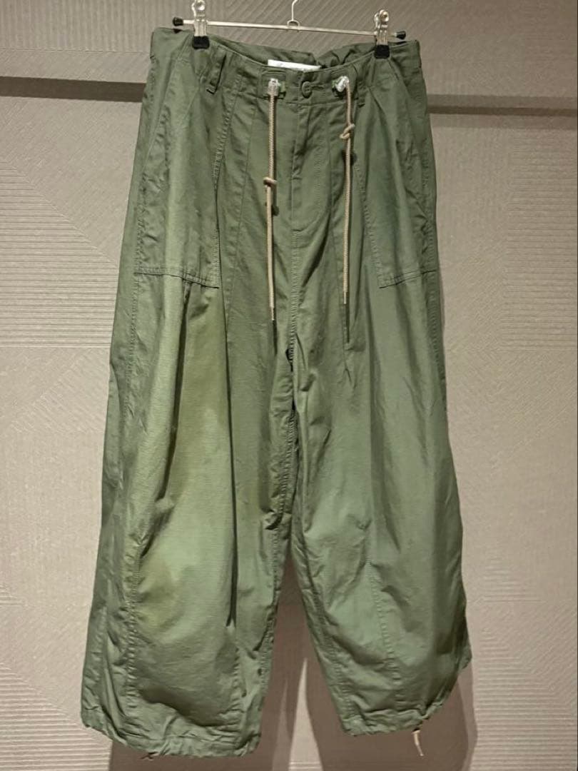 【 journal standard luxe 】リップストップベイカーパンツ