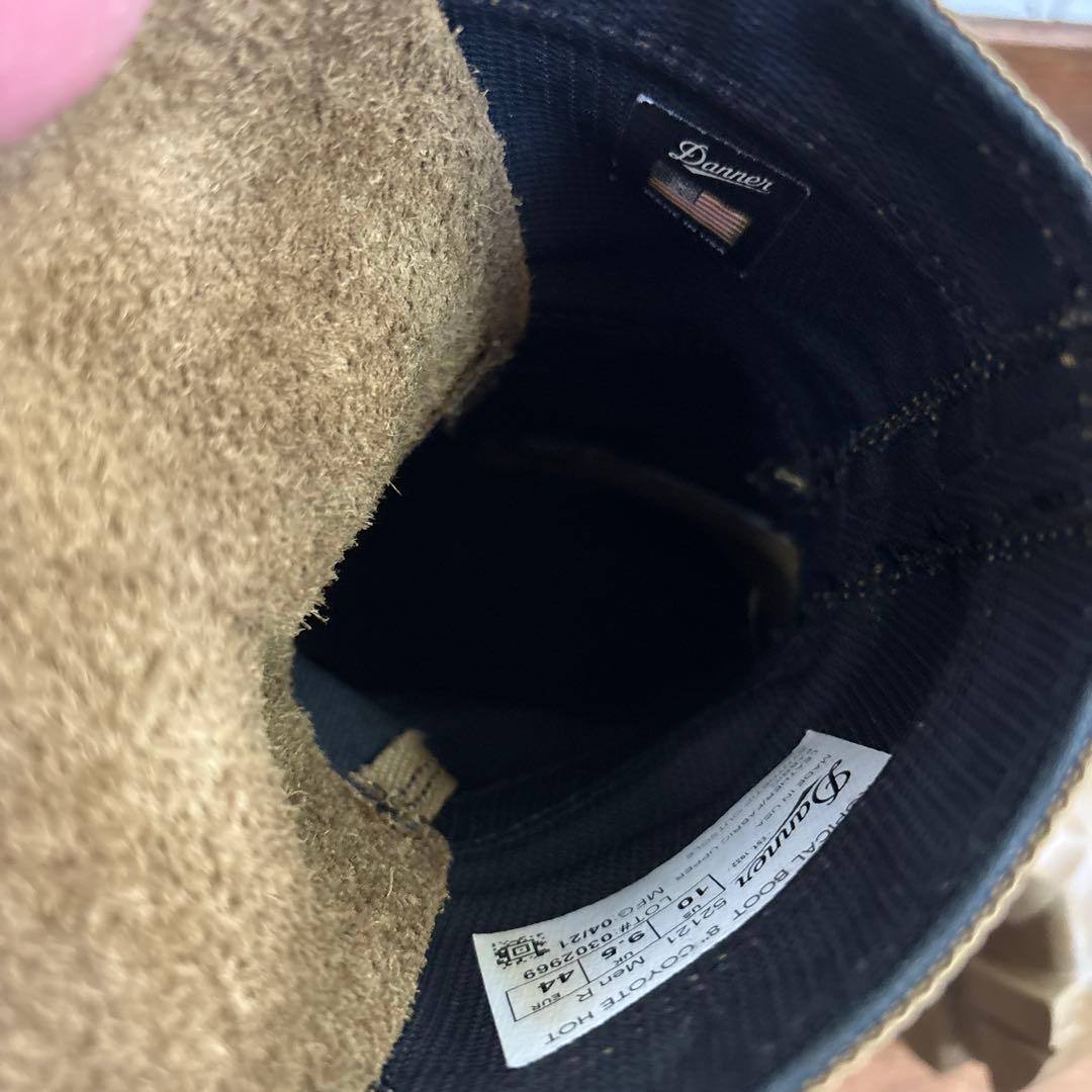 米軍　実物　DANNER ミリタリーブーツ28cm ㉝　送料無料