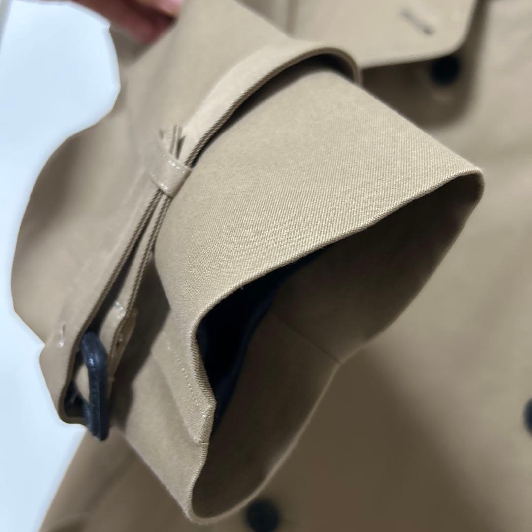 ハイクベージュ レギュラーフィットトレンチコート 1