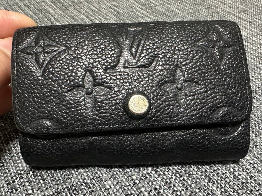 LOUIS VUITTONキーケース ミュルティクレ6 モノグラム アンプラント