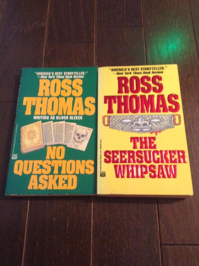 ROSS THOMAS THE SEERSUCKER WHIPSAW 他　洋書
