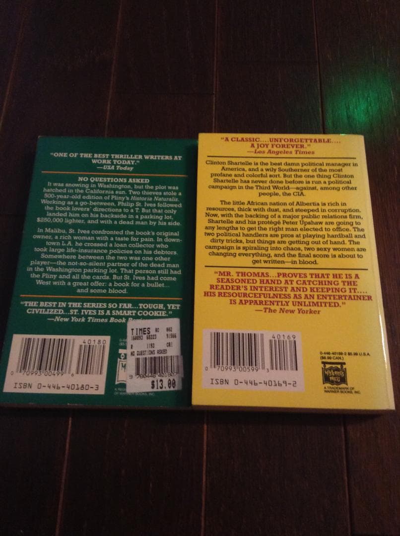 ROSS THOMAS THE SEERSUCKER WHIPSAW 他　洋書