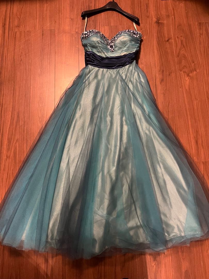 明日までお値引き！カラードレス　オーシャングラデーション