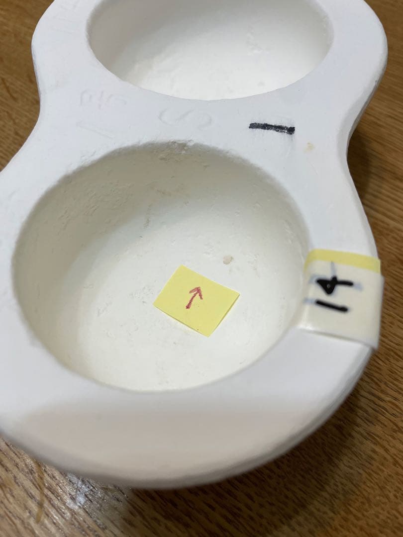 鏡餅型　石膏製　１号型　 kaz_gw3様ご確認用