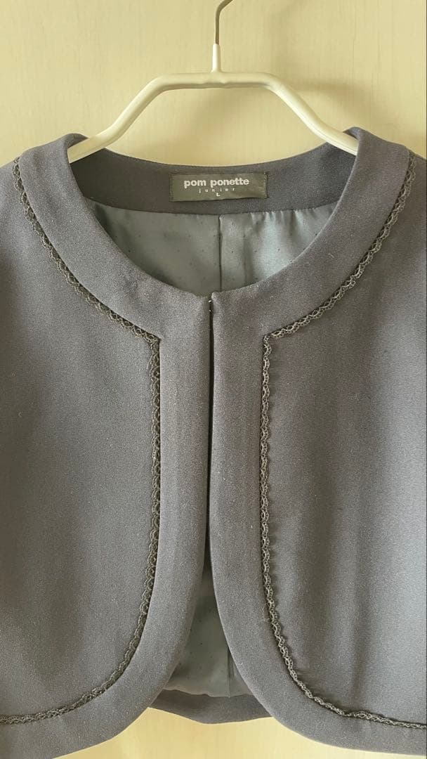 ポンポネット　フォーマル　3点セット　160センチ　セレモニー　卒服　受験