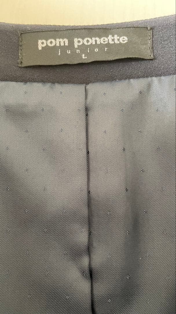 ポンポネット　フォーマル　3点セット　160センチ　セレモニー　卒服　受験