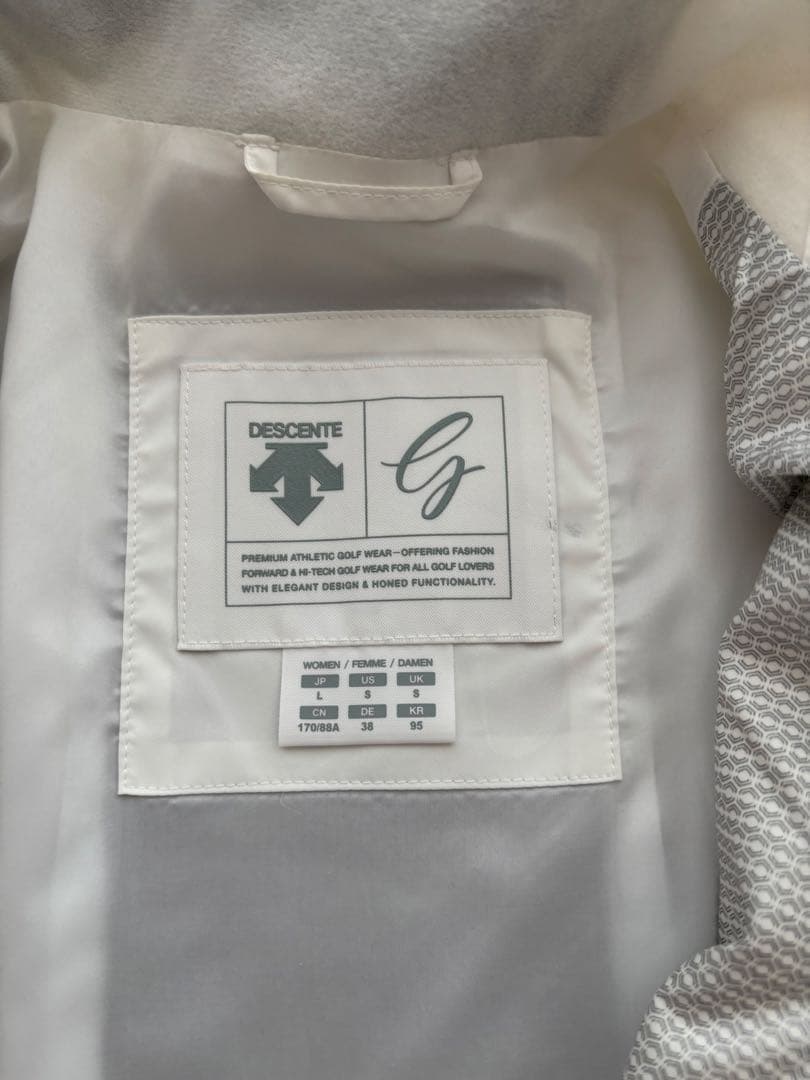 デサントゴルフ モバイルサーモ 中わたジャケット DESCENTE
