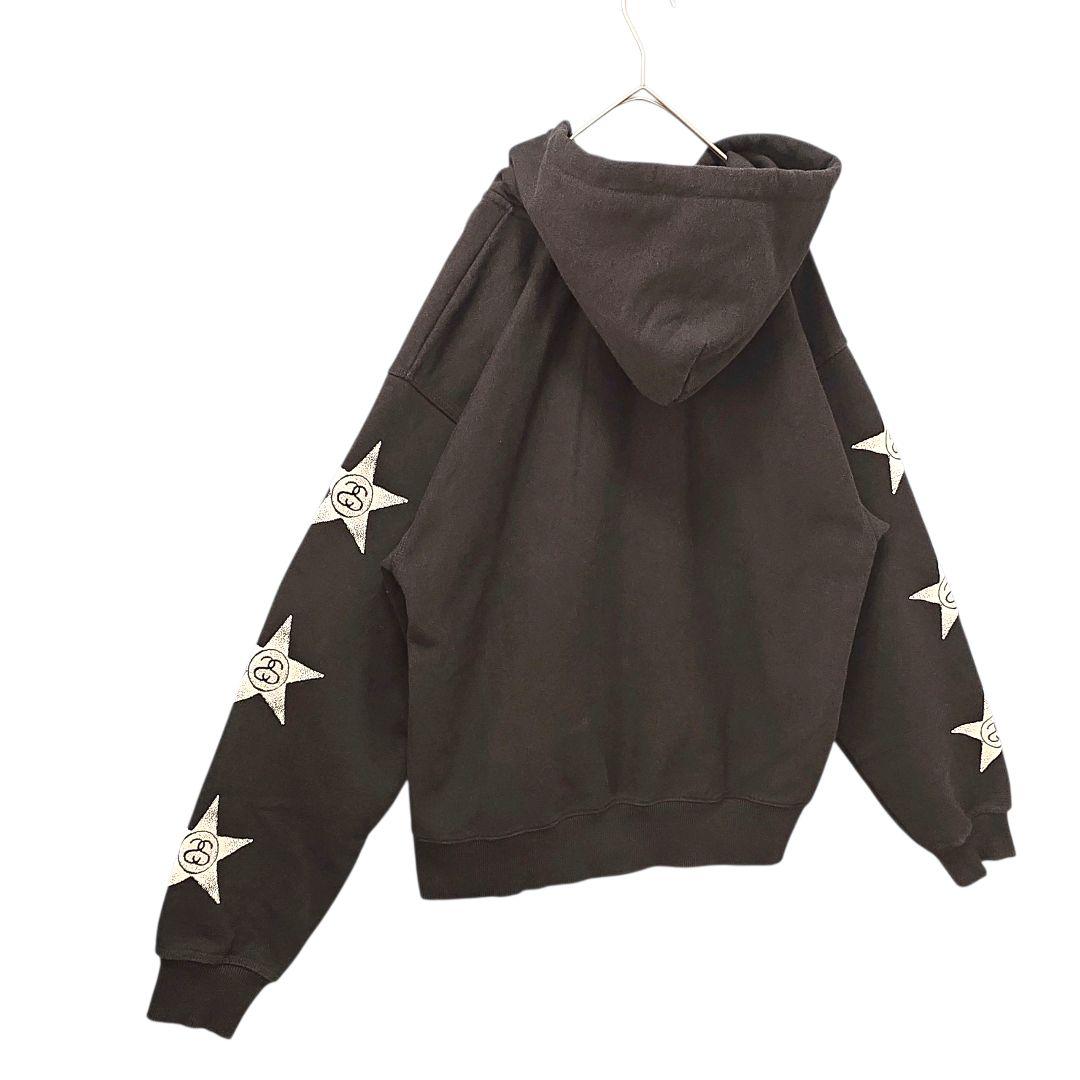 iyooo STUSSY Stars Zip パーカー Mサイズ