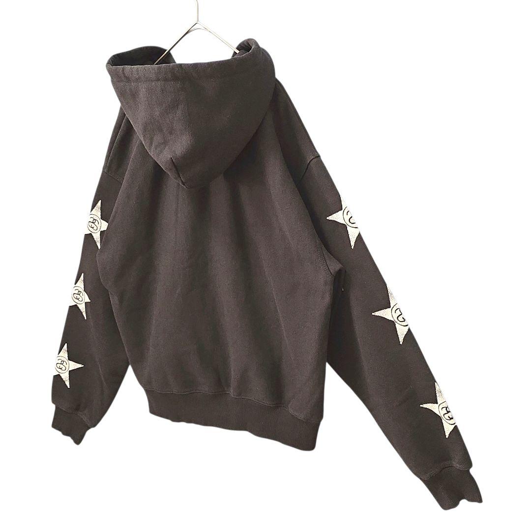 iyooo STUSSY Stars Zip パーカー Mサイズ