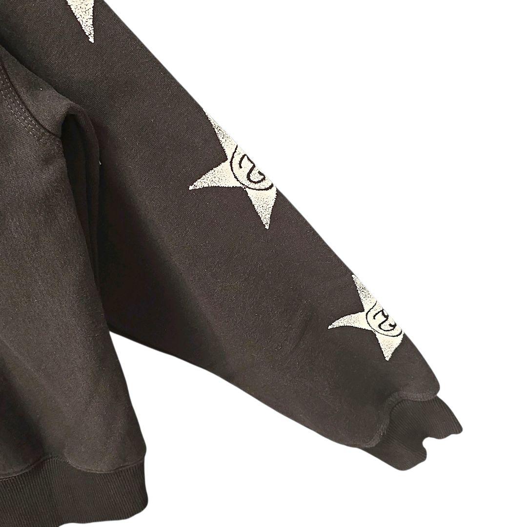 iyooo STUSSY Stars Zip パーカー Mサイズ