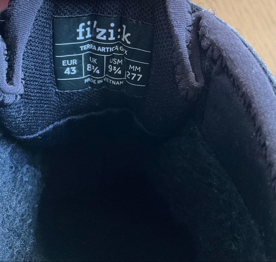 フィジーク X5 ARTICAGTX ウィンタービンディングシューズ 43.0