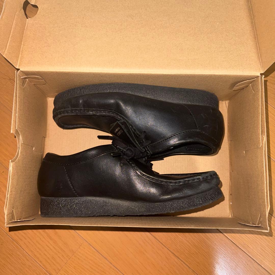 Clarks / Wallabee / メンズ ワラビー（ブラックレザー）