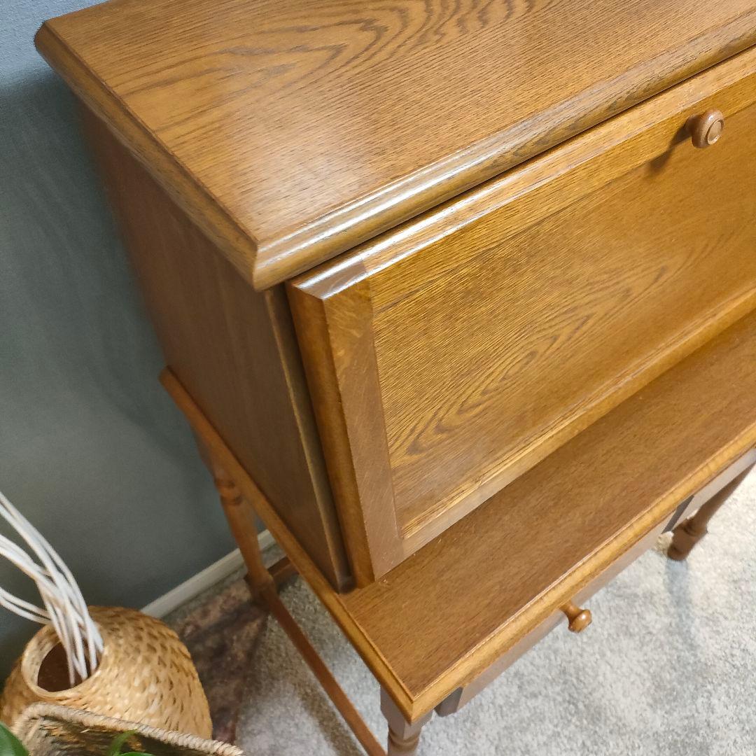 ヴィンテージライティングビューロー 英国クラシック 昭和レトロデスク