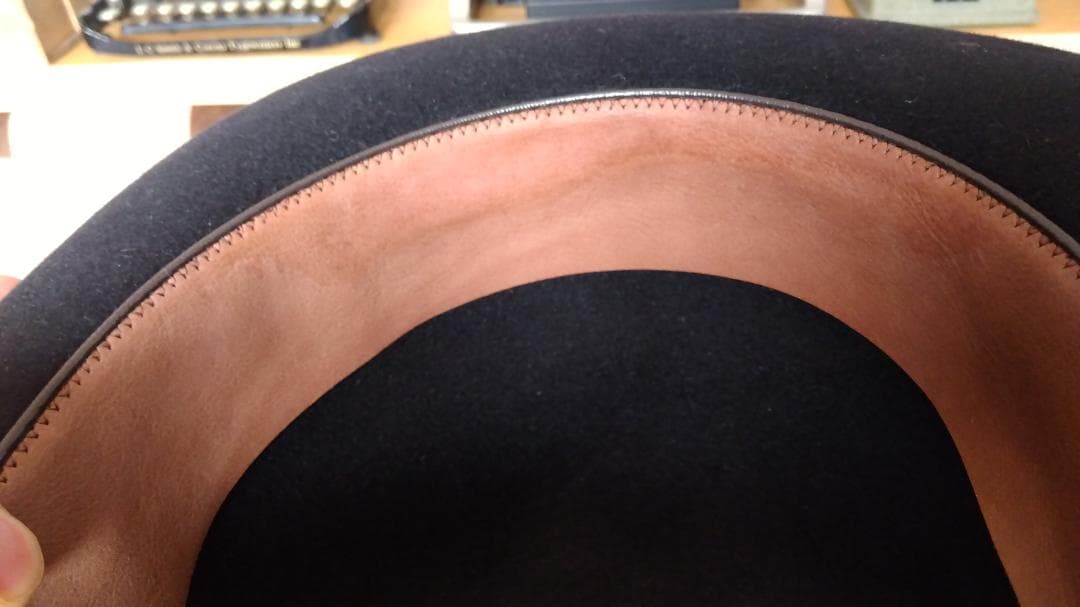 DRAGON HAT 中折れ帽 MOBO 7 3/8 60cm ブラック