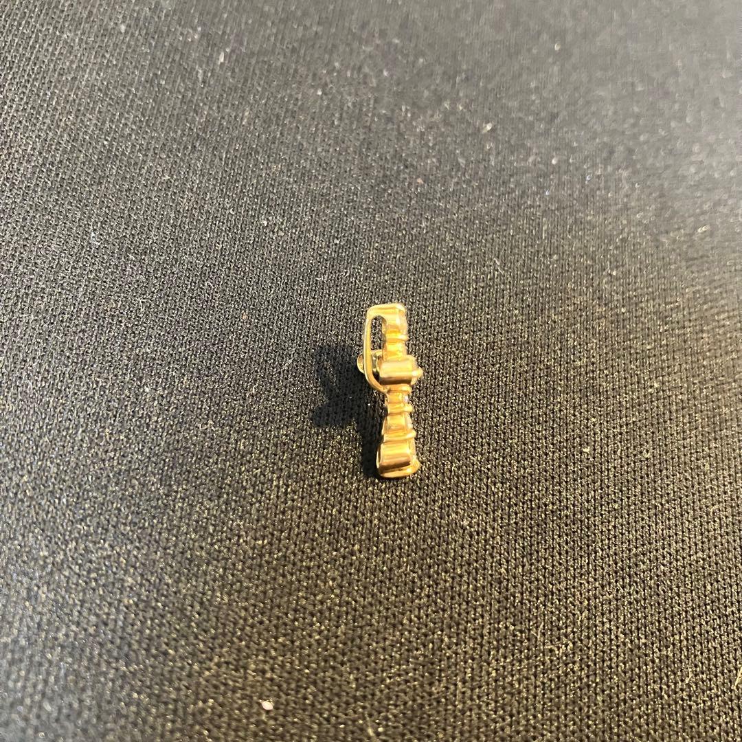 K18 クロスペンダントトップ　ダイヤモンド