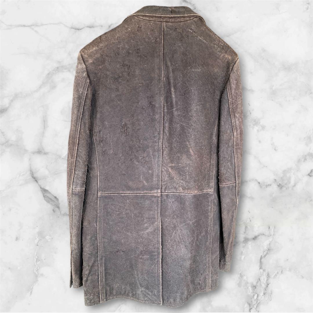 ★美品★ 5351 POUR LES HOMMES テーラードジャケット 牛革