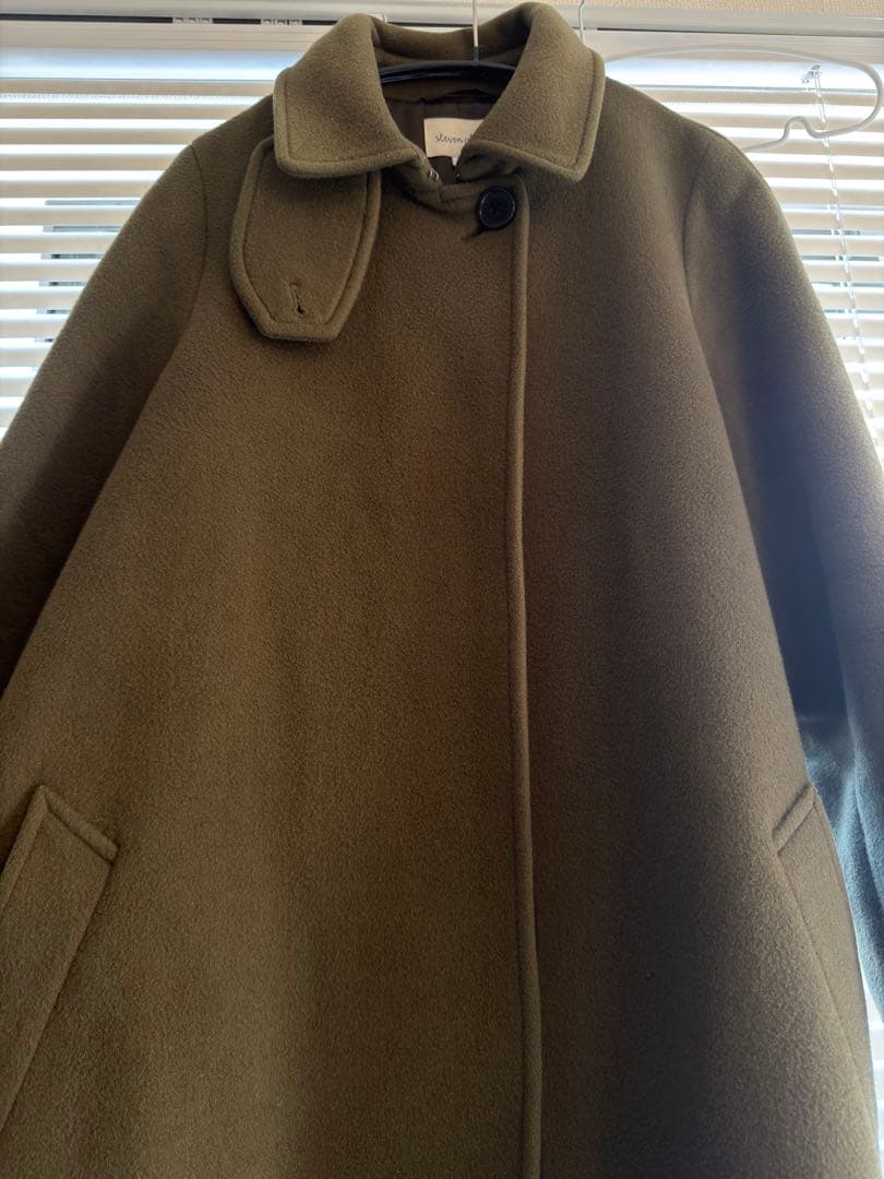 Steaven Alan ウールビーバーテントコート　S　モカ