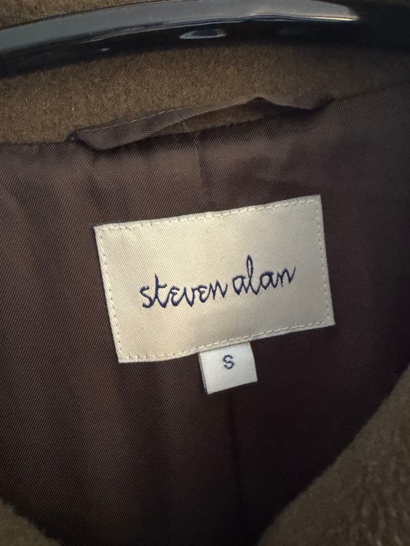 Steaven Alan ウールビーバーテントコート　S　モカ