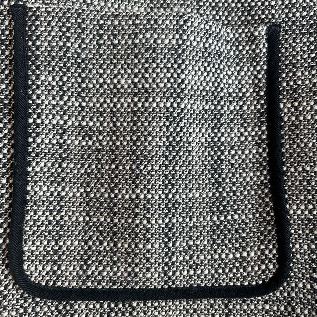 【美品】feerique フィーリックダンボールボンディングツィードコートXL