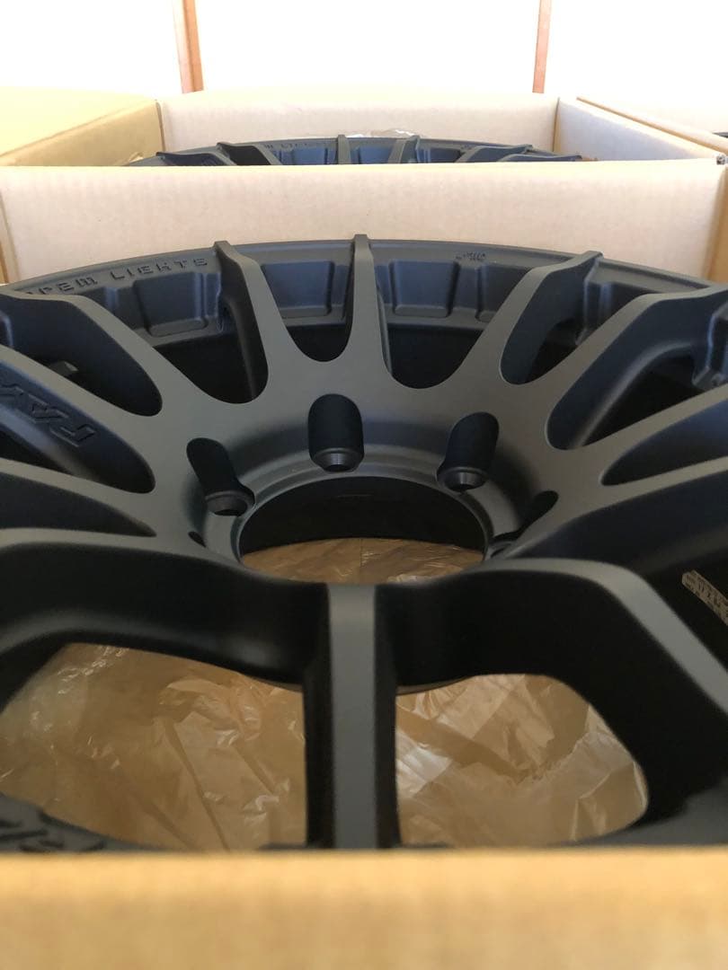 レイズグラムライツ 57XR-X17インチ マットブラックホイール 4本セット